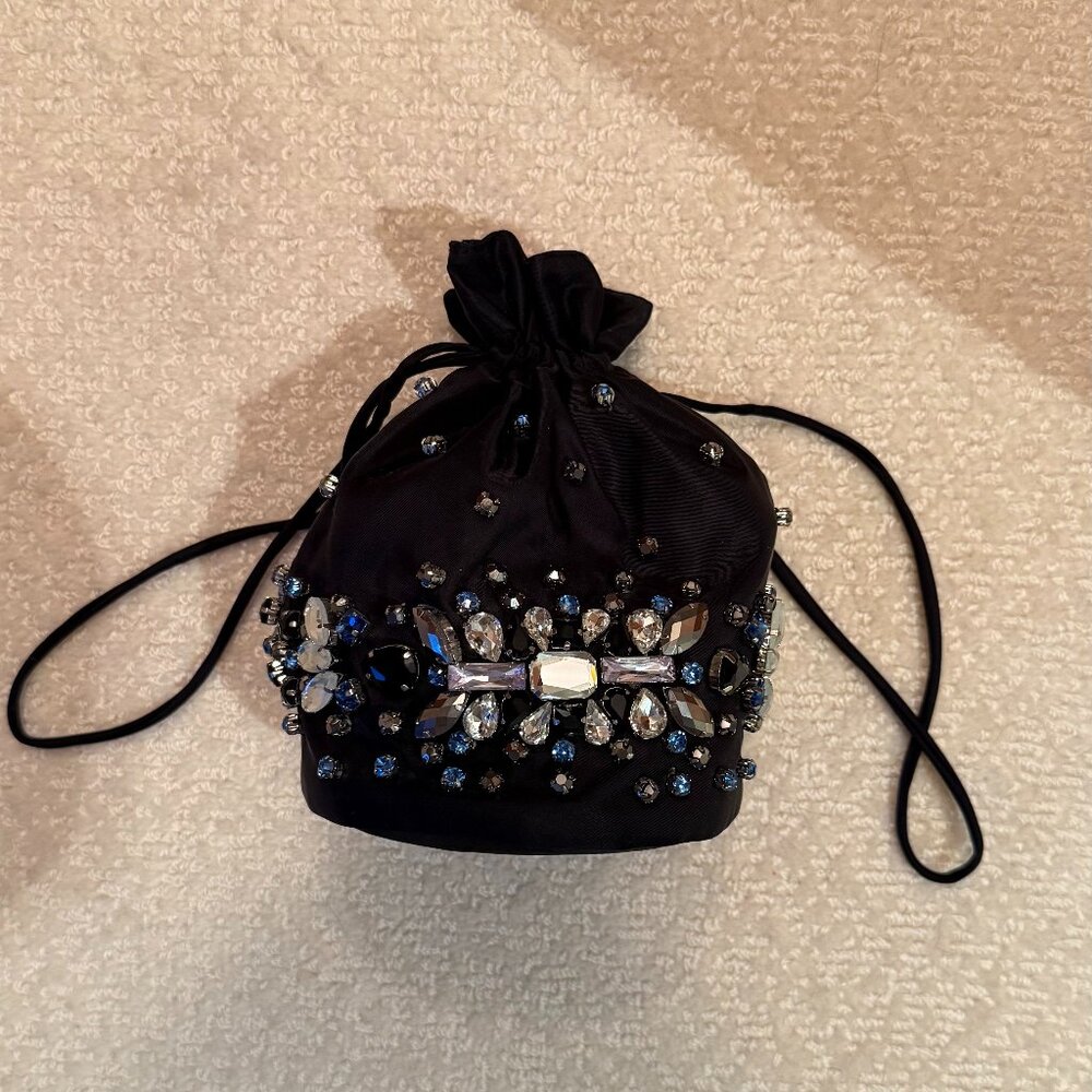 NEW_ Ganni Embellished Pouch